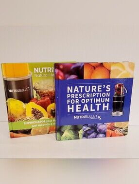 NutriBullet Hardcover Books